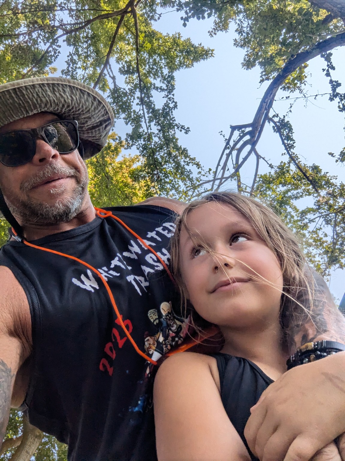 Aaron Myhra sharing life with family